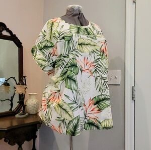 NWT 3X 100% Linen Summer Top